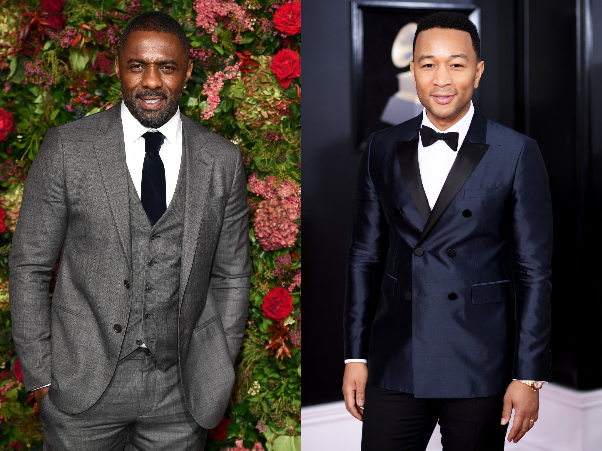 Idris Elba shares throwback photo after John Legend takes his title as ...