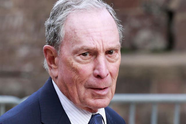 Related video: Trump comments on "little" Michael Bloomberg running for 2020 election