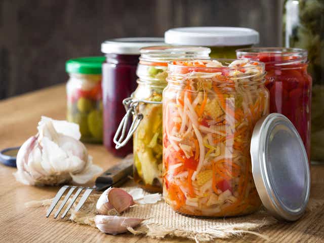 Fermented foods in moderation are a great sources of probiotics