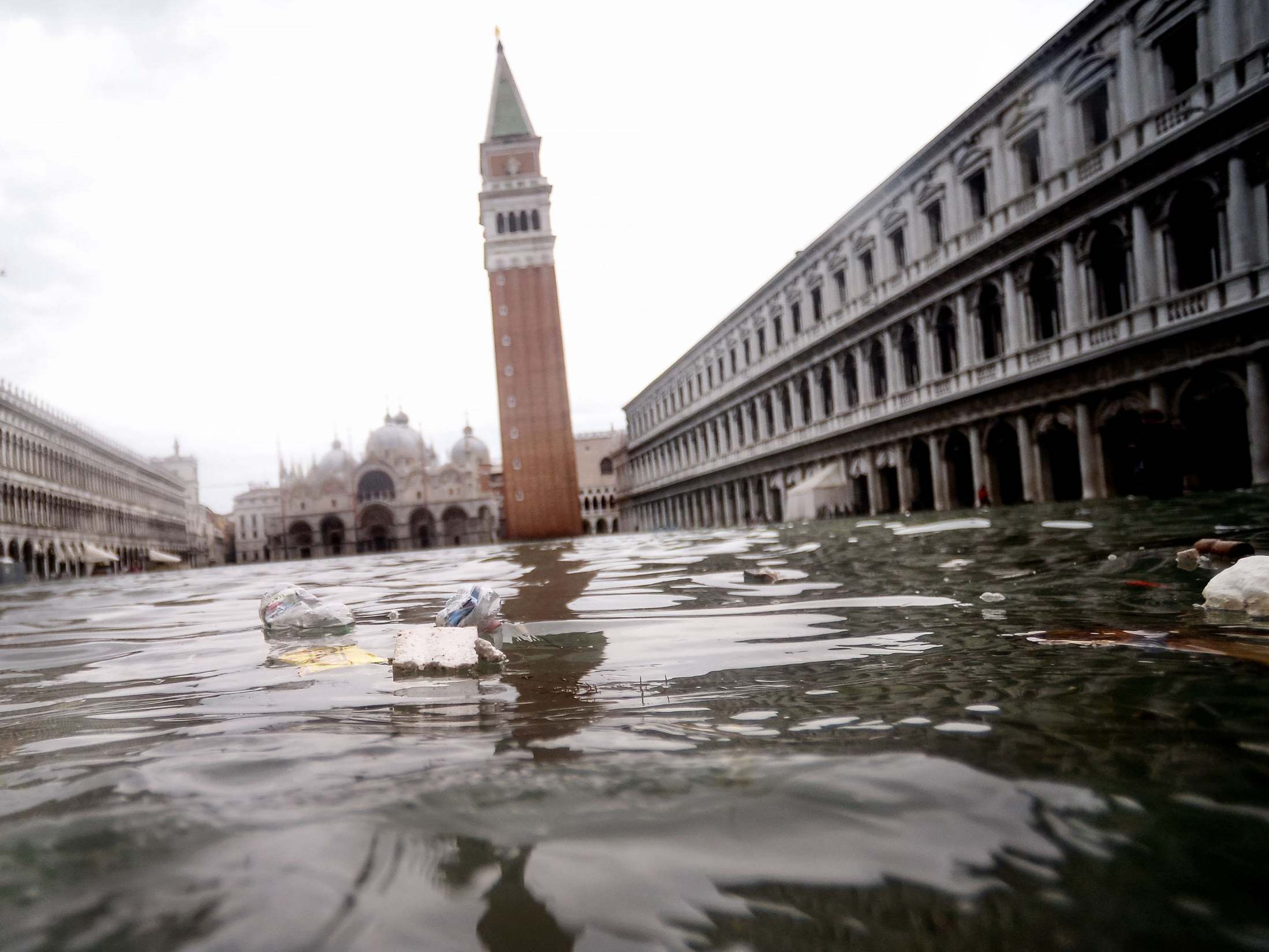 Venice council is flooded minutes after rejecting climate change measures - The Independent