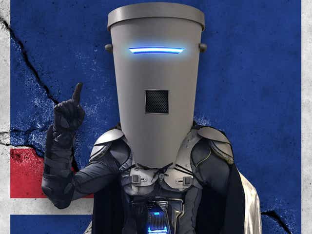 Count Binface will take on his own former identity - Lord Buckethead - at the 2019 general election