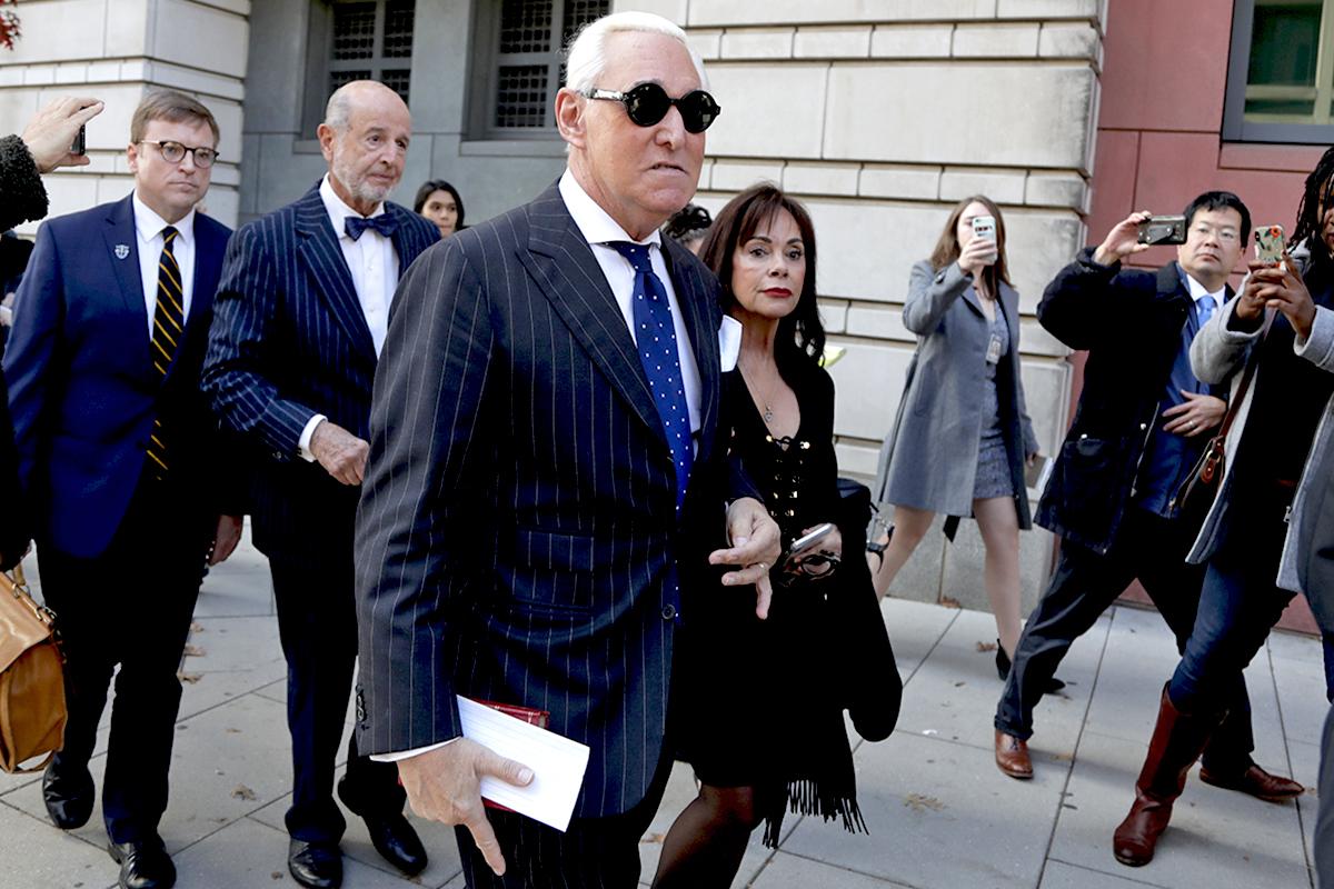 Roger Stone is due to be sentenced soon
