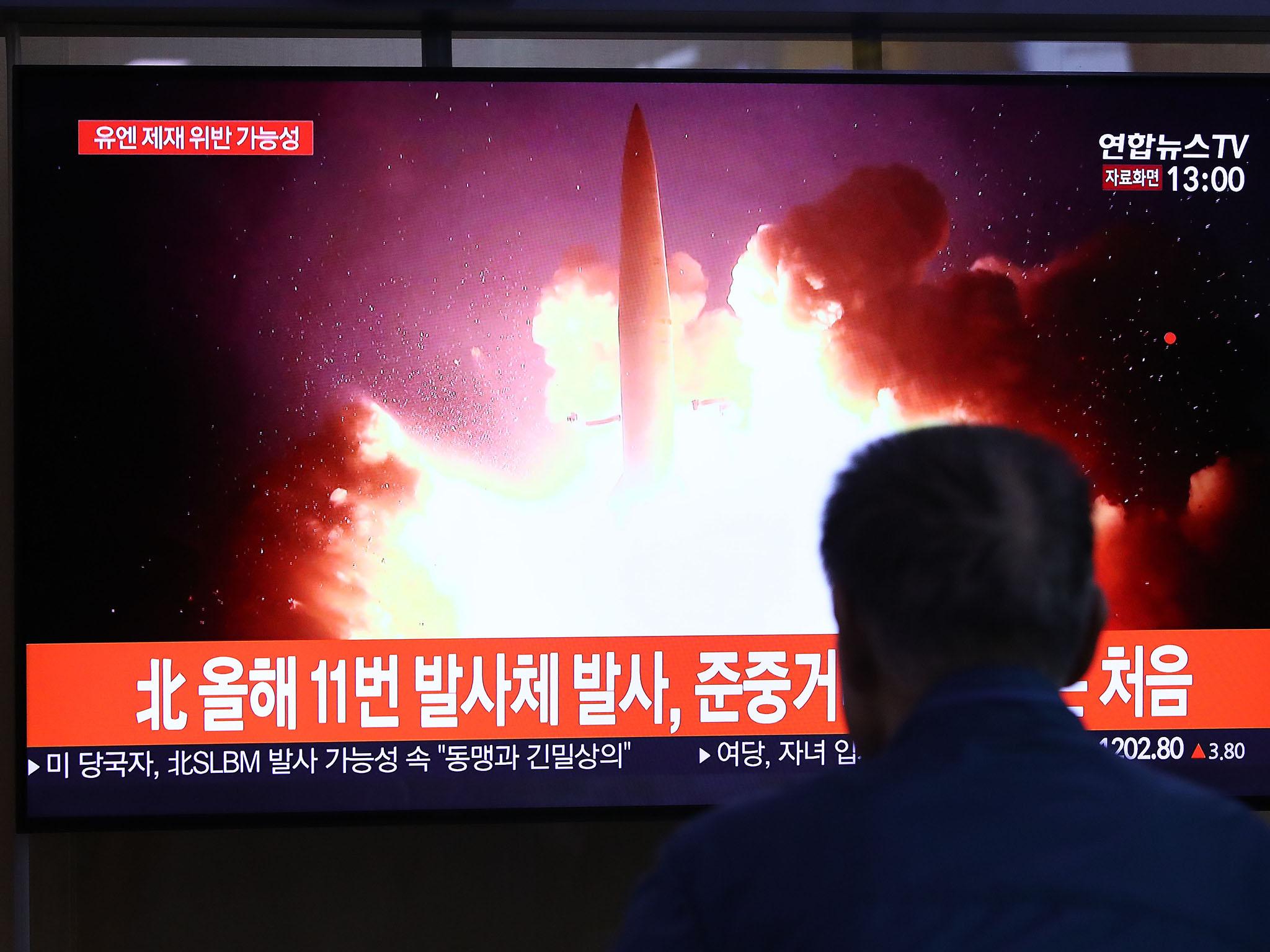 North Korea has tested missiles as recently as October
