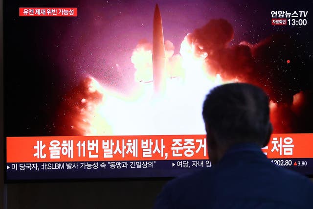 North Korea has tested missiles as recently as October