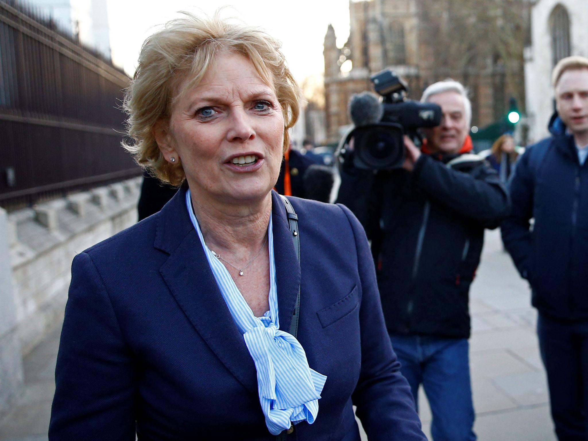 Anna Soubry is leader of The Independent Group for Change and is a prominent anti-Brexit MP