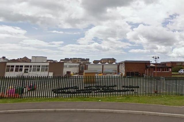 Screenshot of Google Maps image showing Tywyn Primary School in Sandfields, West Glamorgan