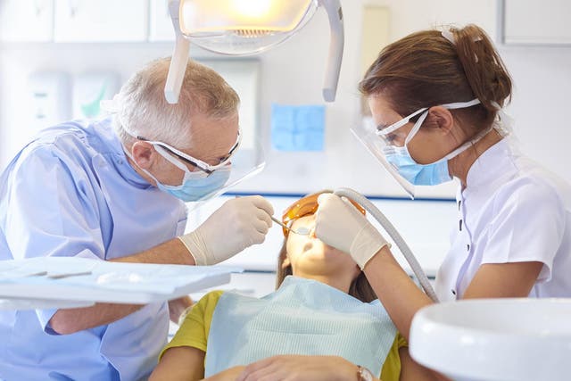 Band one dental check-ups cost patients £22.70