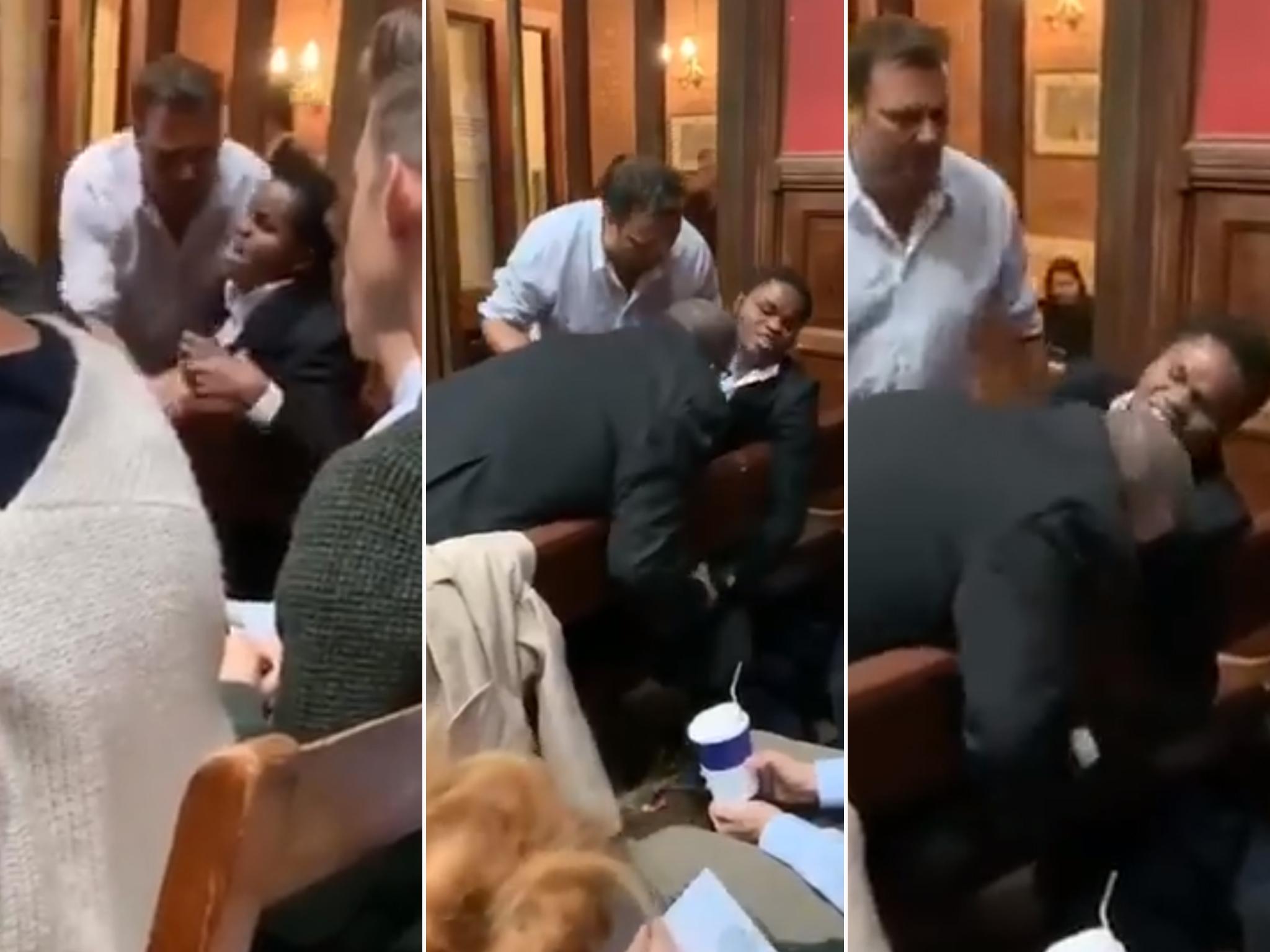 Blind black student dragged out of Oxford University debating chamber &apos;by the ankles&apos;