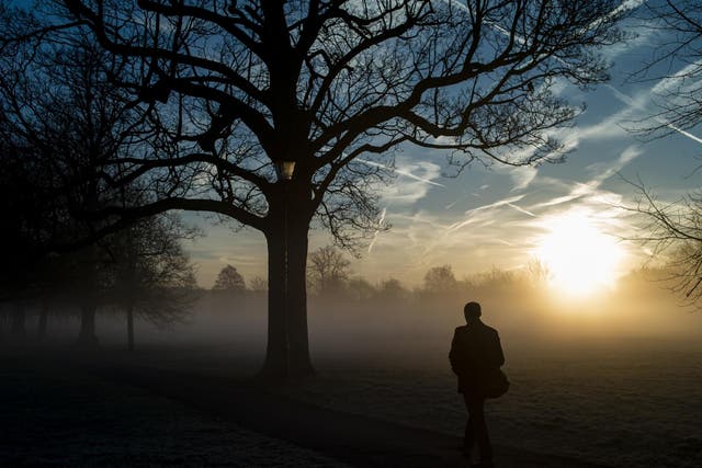 Parts of the UK have already experienced cold winds, fog and frost