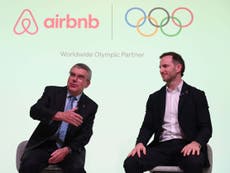 IOC president defends new ‘landmark’ partnership with Airbnb