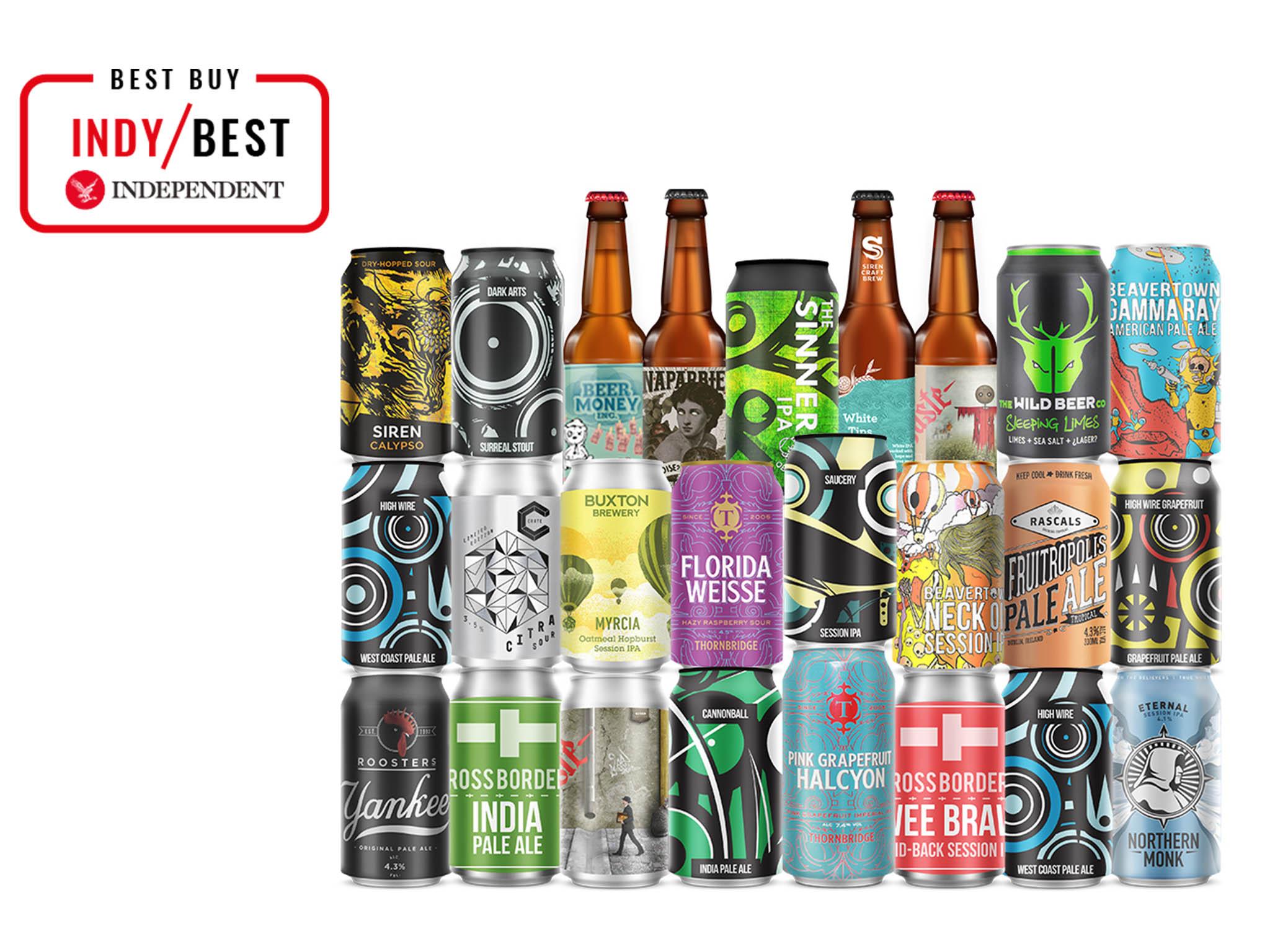 Create your own beer-tasting session with this party box from Honest Brew