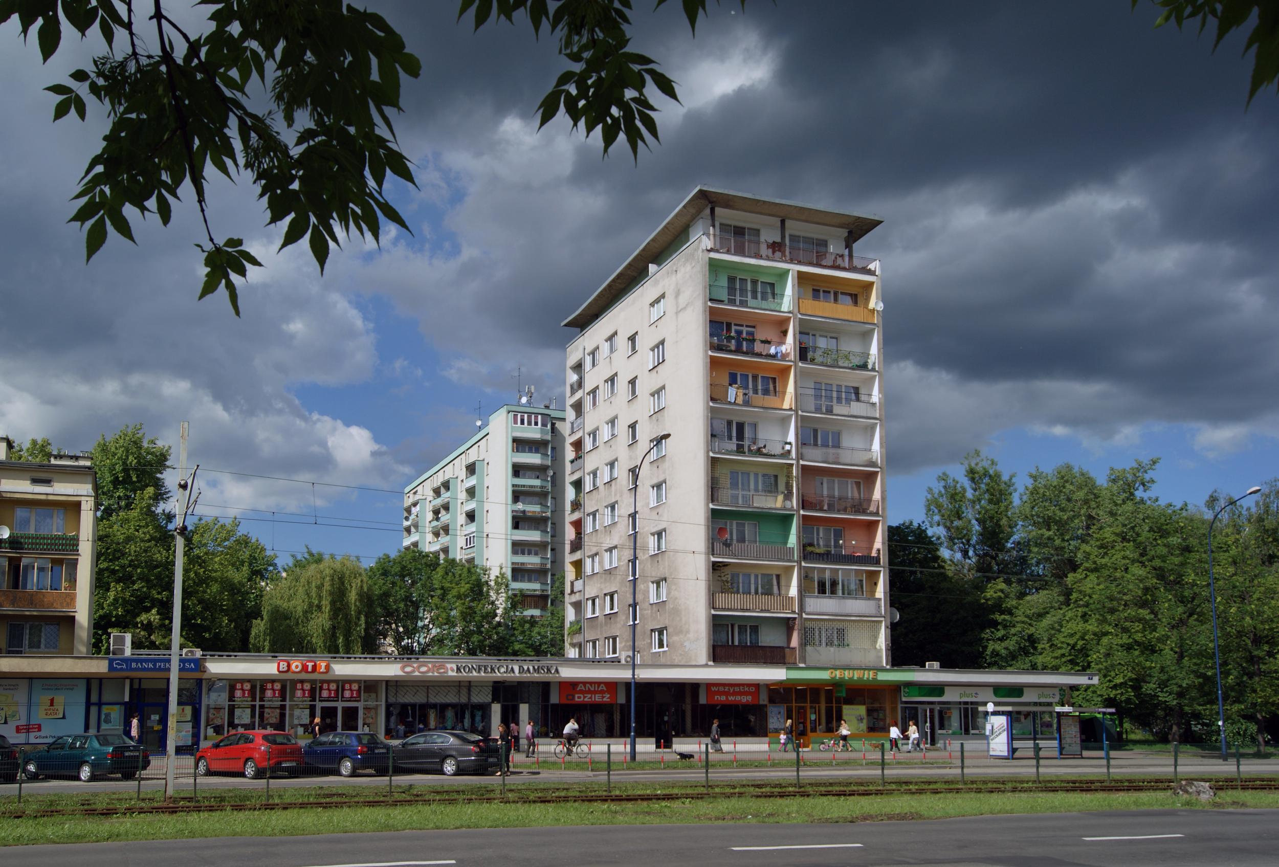 Streets in the sky: Centrum D estate in Nowa Huta