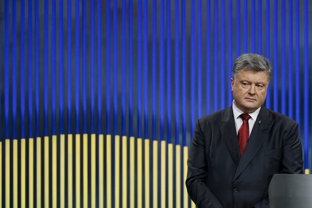 Poroshenko was ousted from office earlier this year