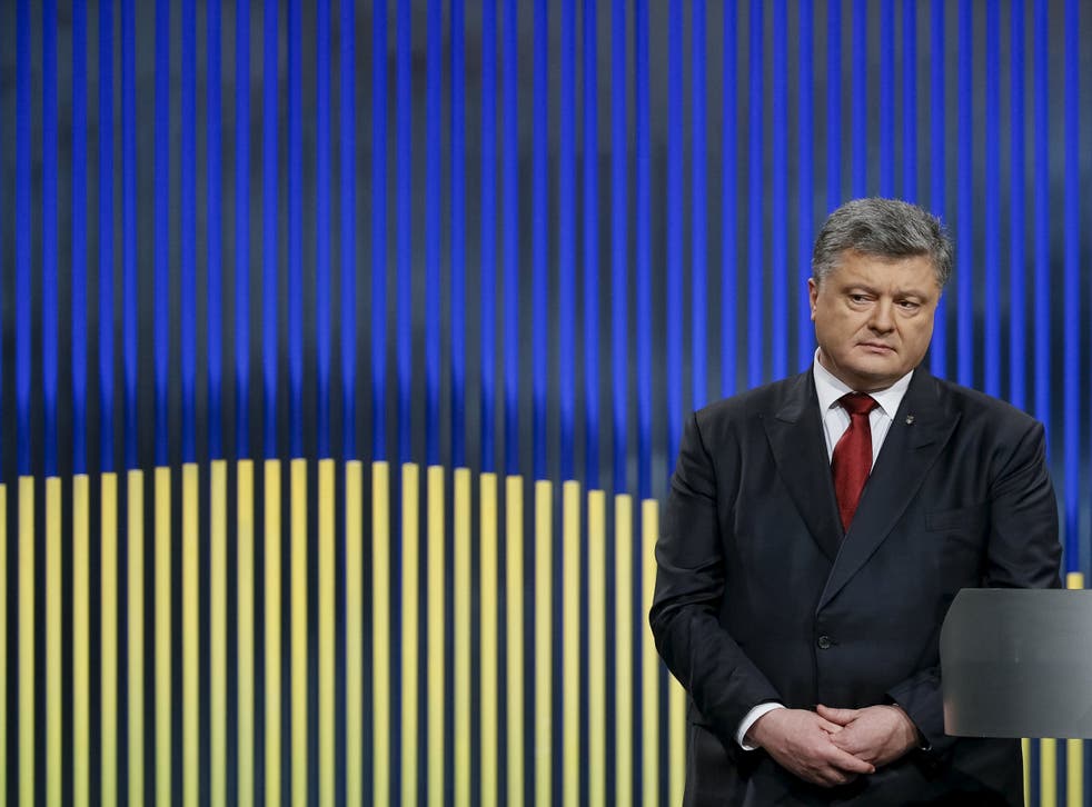 Poroshenko was ousted from office earlier this year