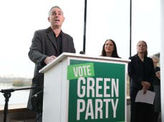 Greens say they are only party committed to 'war' on climate crisis