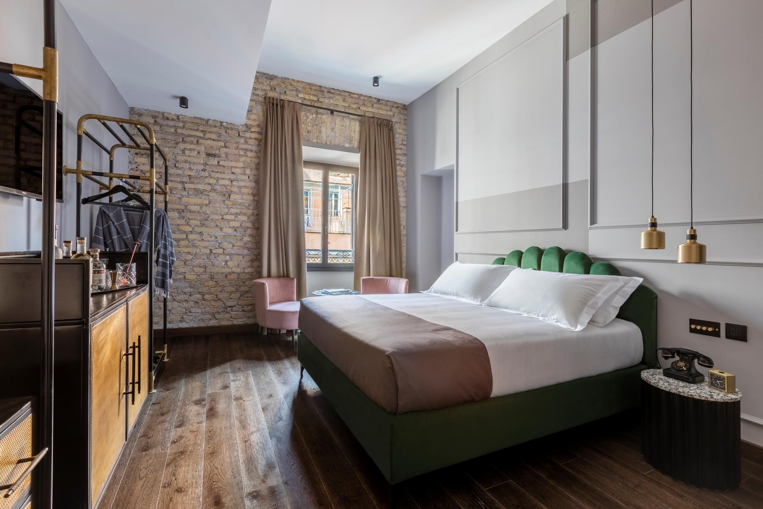 A baby double room at Chapter Roma