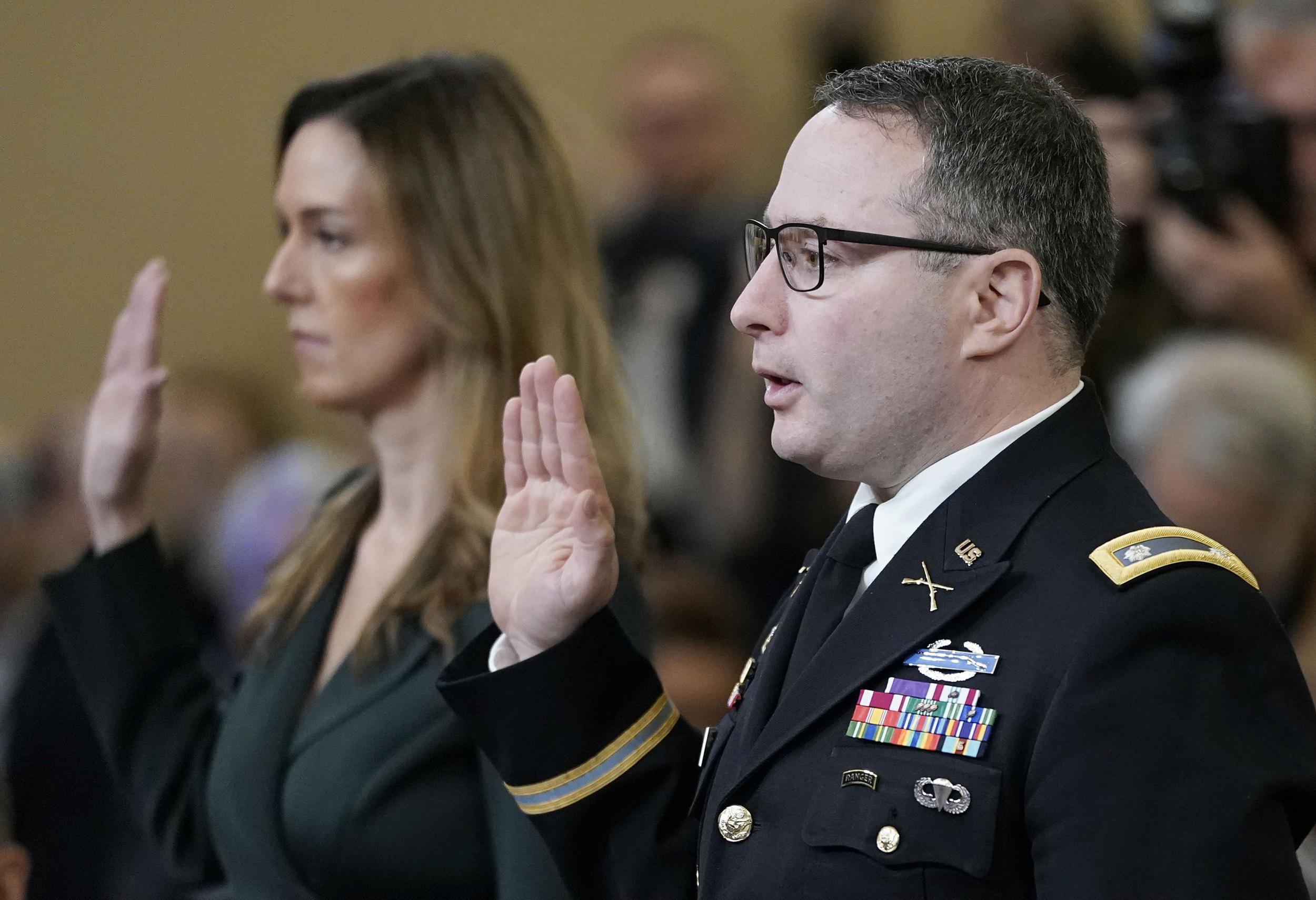 Jennifer Williams and Lt Col Alexander Vindman both had concerns about president's call