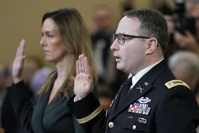 Jennifer Williams and Lt Col Alexander Vindman both had concerns about president's call