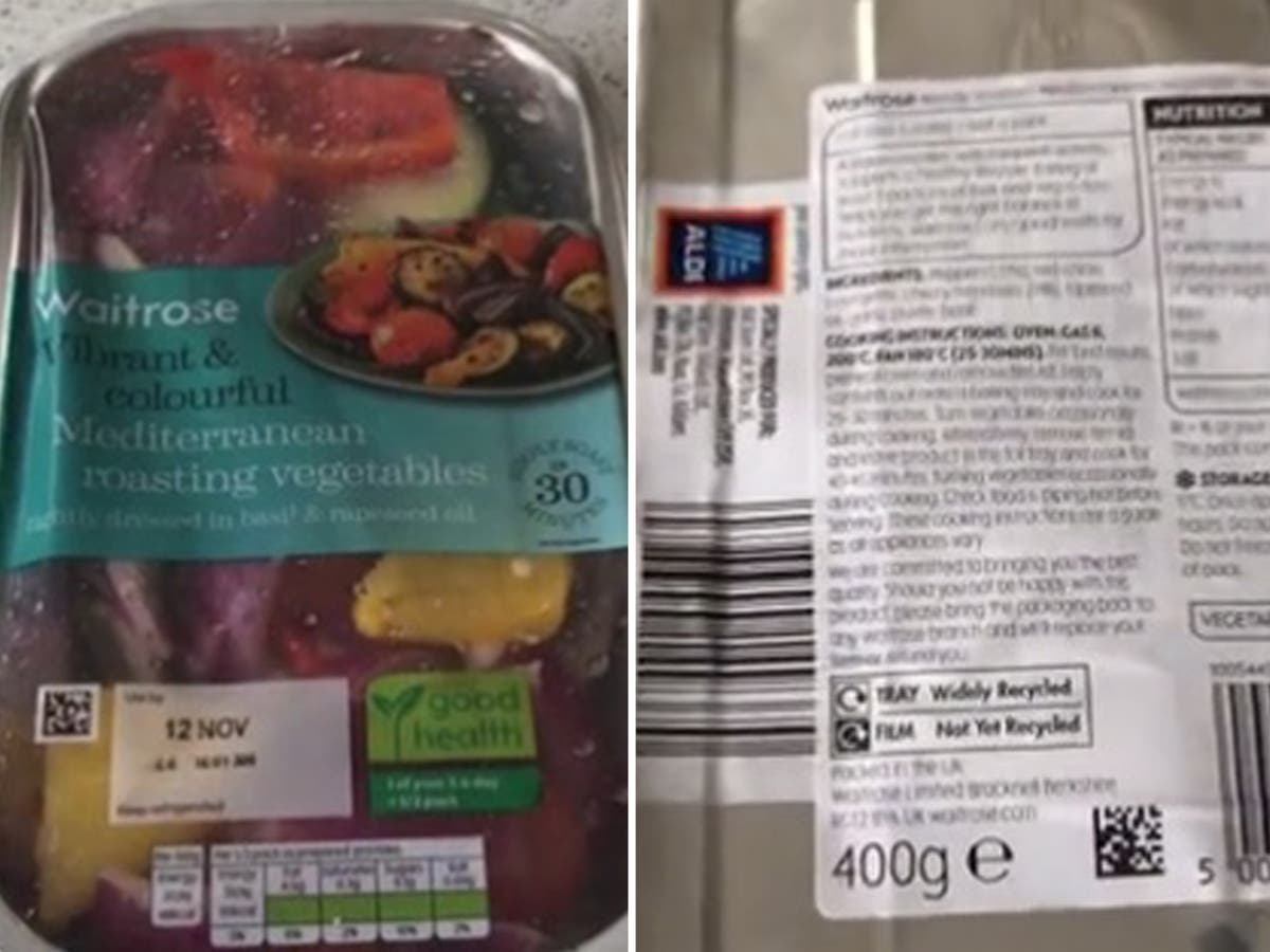 Couple ‘disappointed’ after finding Aldi label on Waitrose products