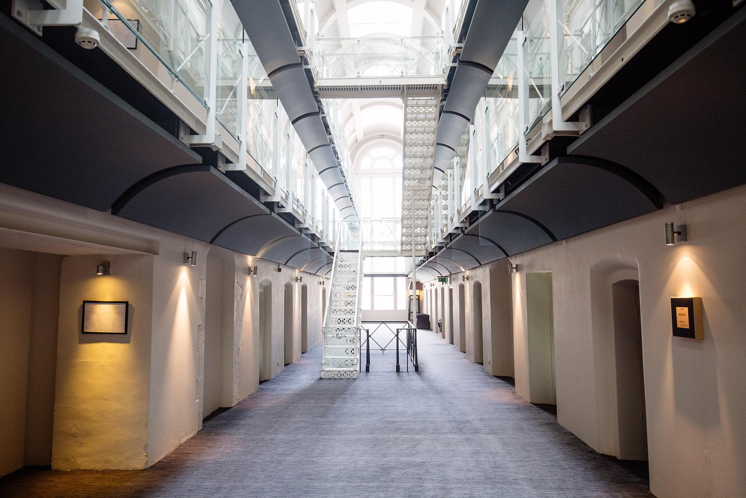 Stay in a former prison at Malmaison