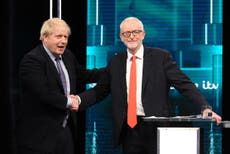 Johnson and Corbyn clash over Brexit in election TV debate