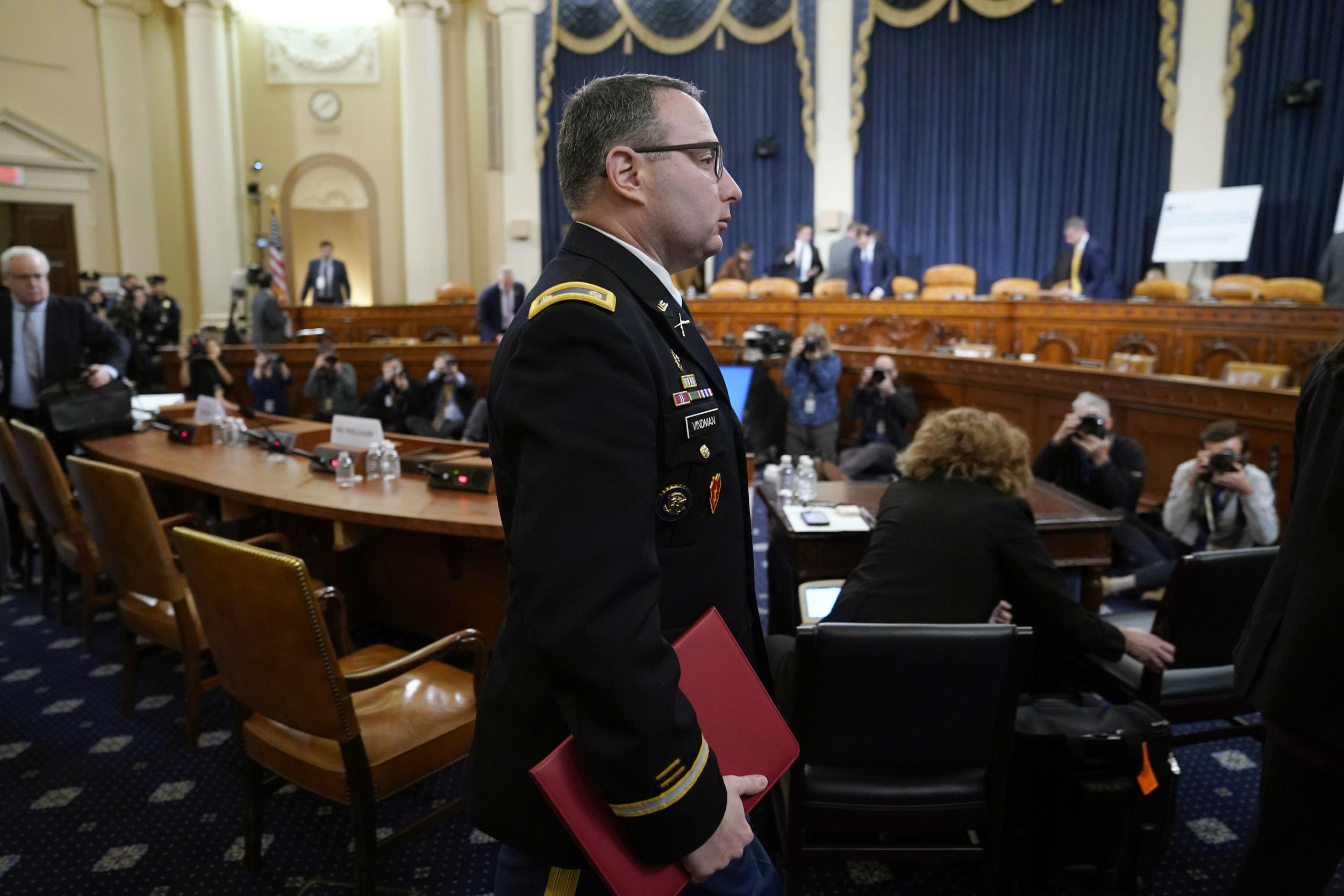 Alexander Vindman: Trump aide embroiled in impeachment scandal fired from White House job