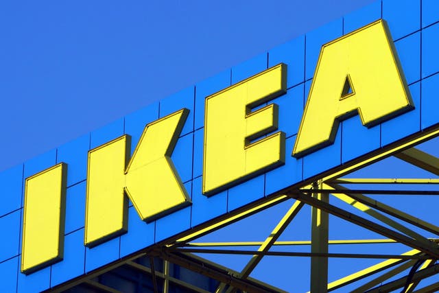 File image of the IKEA logo outside one of its stores.