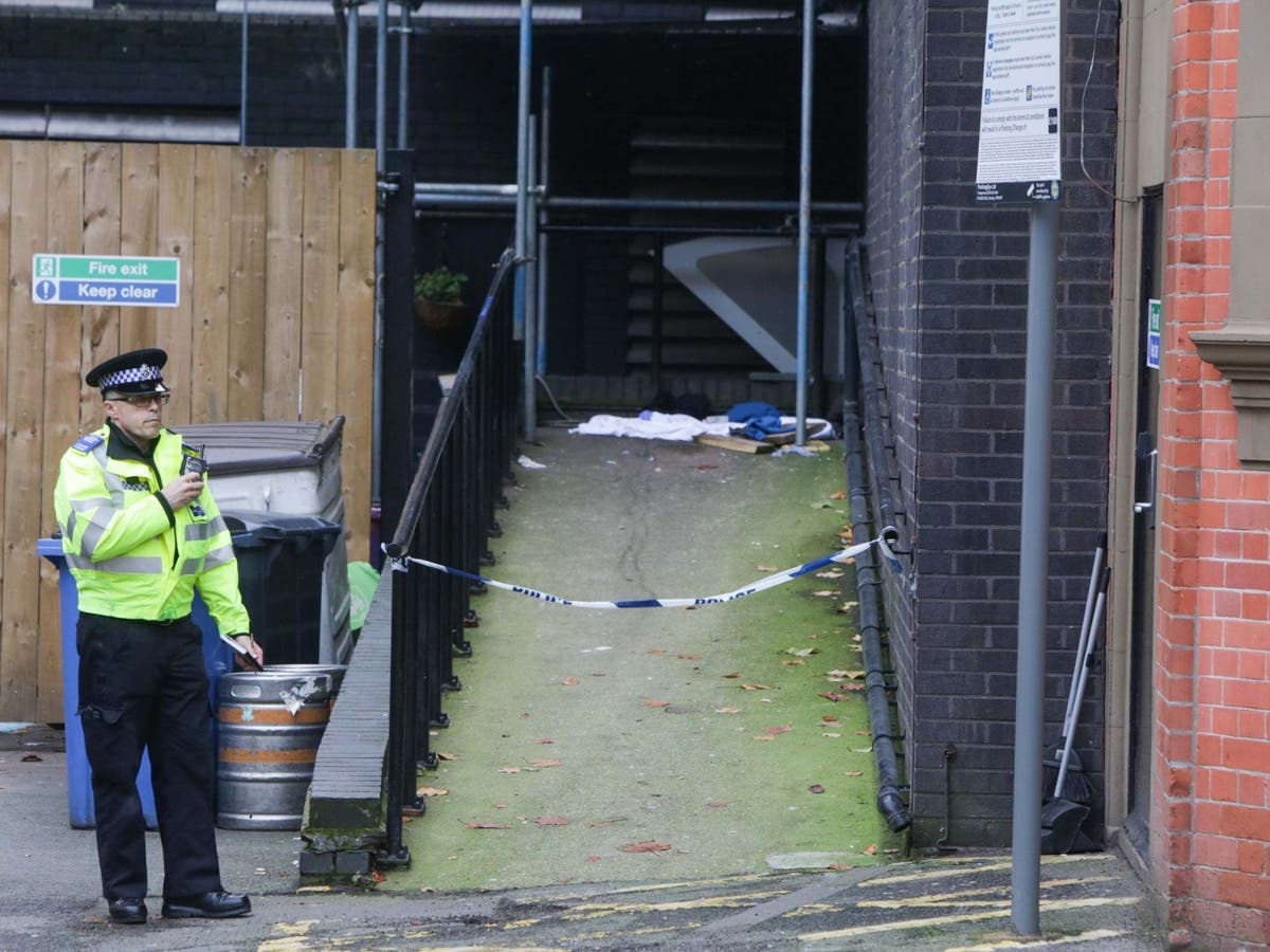 Homeless man dies in freezing alleyway behind Hilton hotel amid wave of rough sleeper deaths across UK