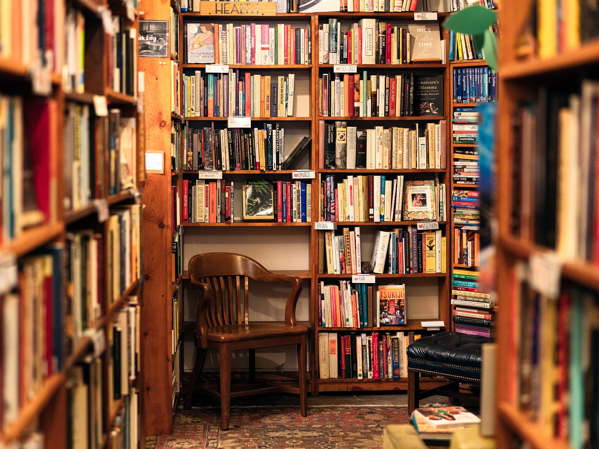 Secondhand books are among the most popular items to be bought