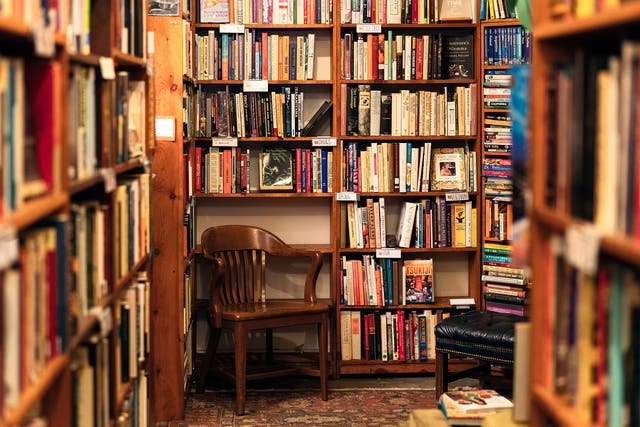 Secondhand books are among the most popular items to be bought