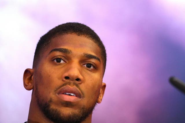 Anthony Joshua is looking to reclaim his three belts from Andy Ruiz