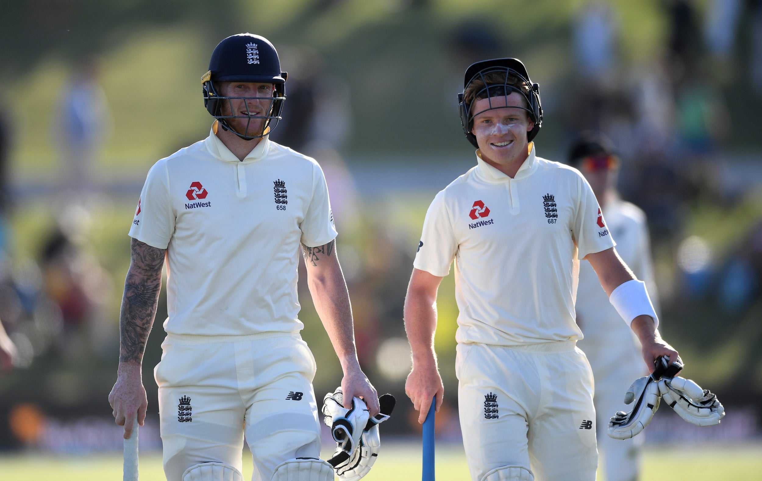 Stokes and Pope saw England home on day one to build a solid foundation (Getty)