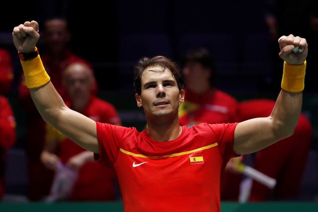 Rafael Nadal inspired victory over defending champions Croatia