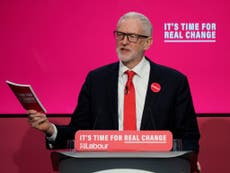Corbyn to raise £83bn in new taxes from big business and top earners