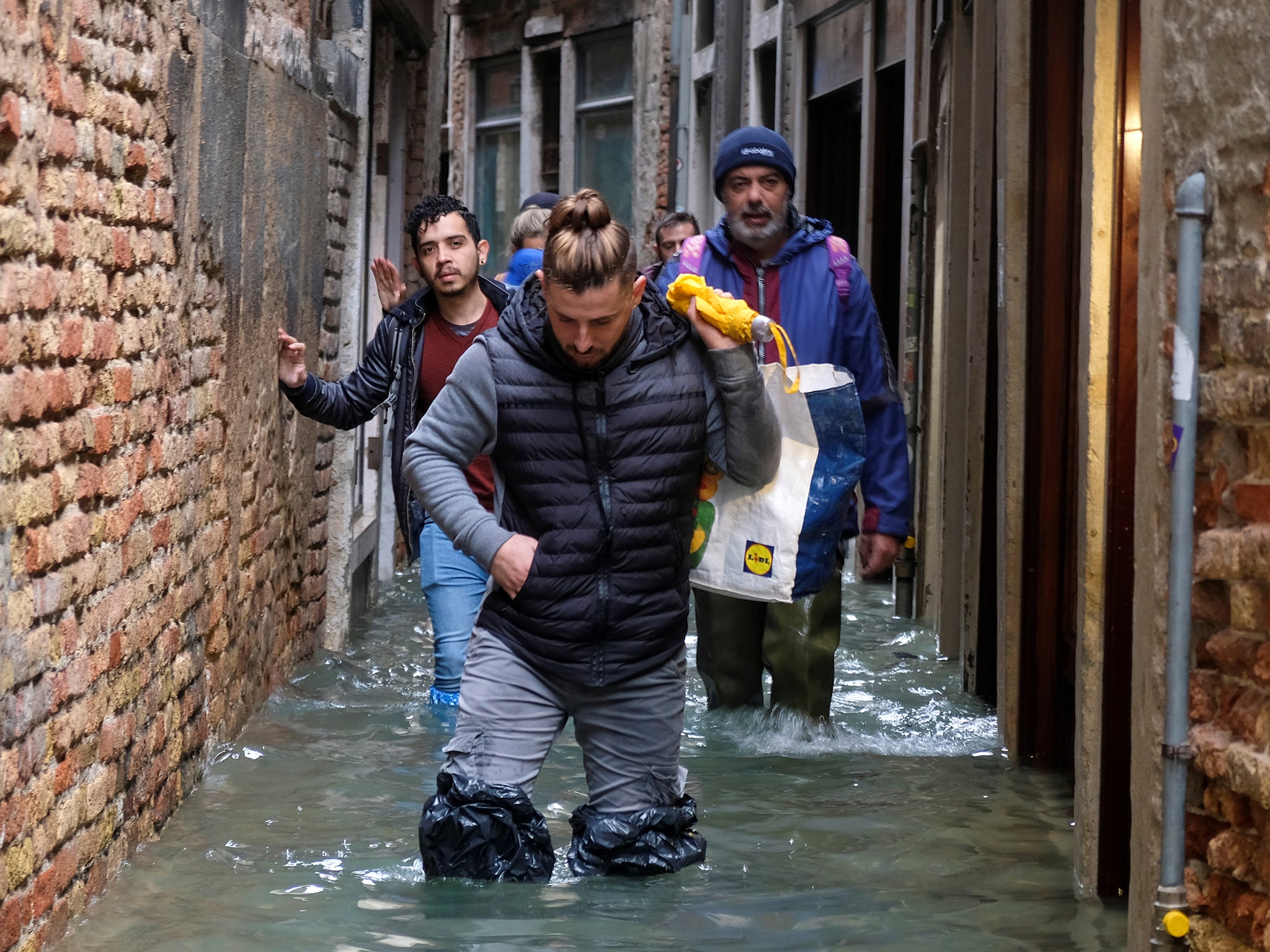 Last month the highest water levels for over 50 years caused millions of euros of damage in Venice