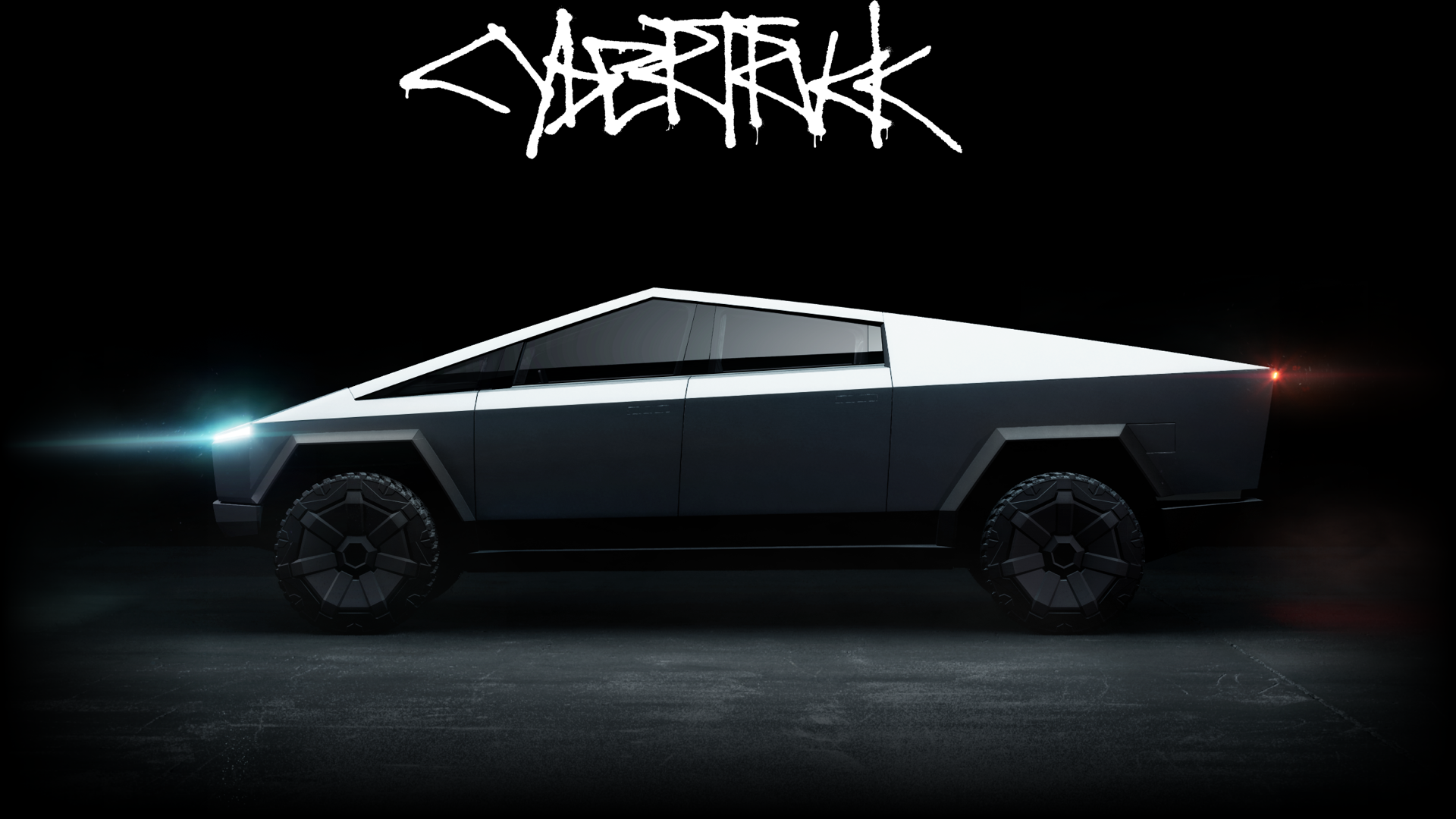 The Tesla Cybertruck features a futuristic design – and futuristic specs