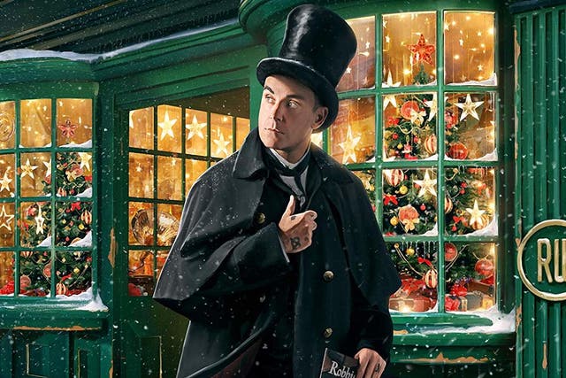 This is Robbie Williams' first Christmas album. It should probably be his last.