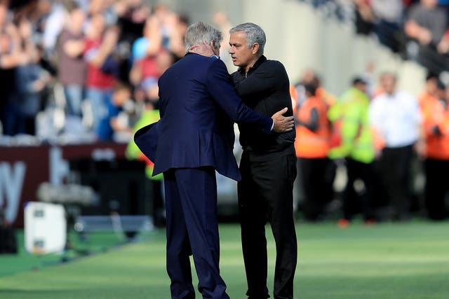 Manuel Pellegrini is looking forward to facing Jose Mourinho in the Portuguese's first game in charge of Spurs
