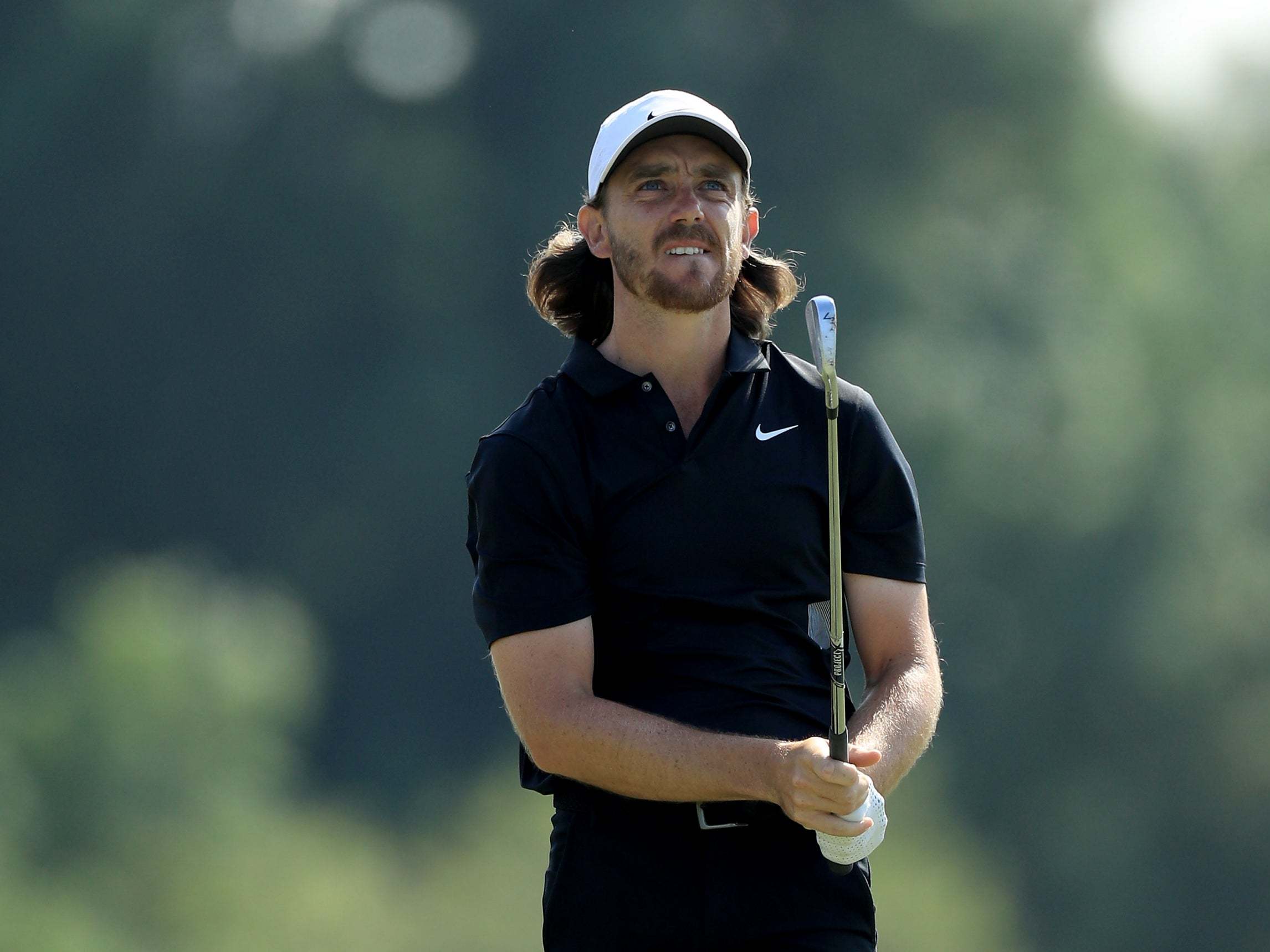 Tommy Fleetwood leads the chasing pack alongside Jon Rahm