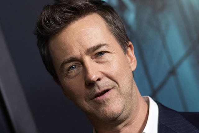 Edward Norton attends a special screening of Motherless Brooklyn in Los Angeles, on 28 October, 2019.