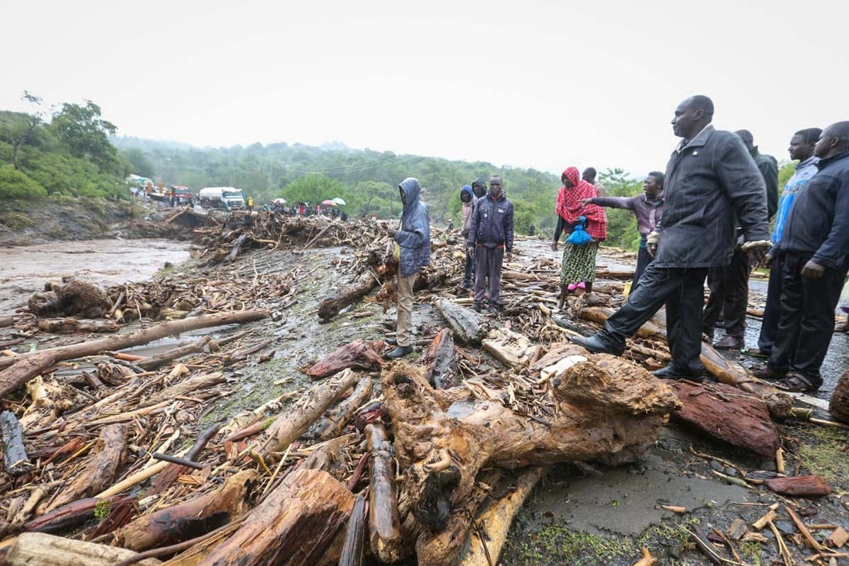 Kenya landslides: At least 36 killed as homes swept away amid torrential rain