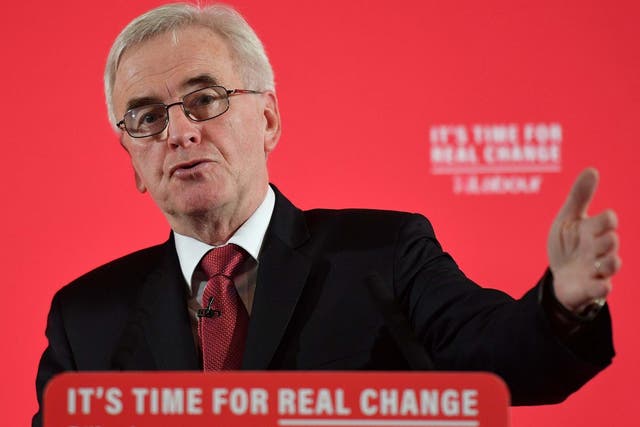 Shadow chancellor John McDonnell says women born in the 1950s could receive up to £31,300 each