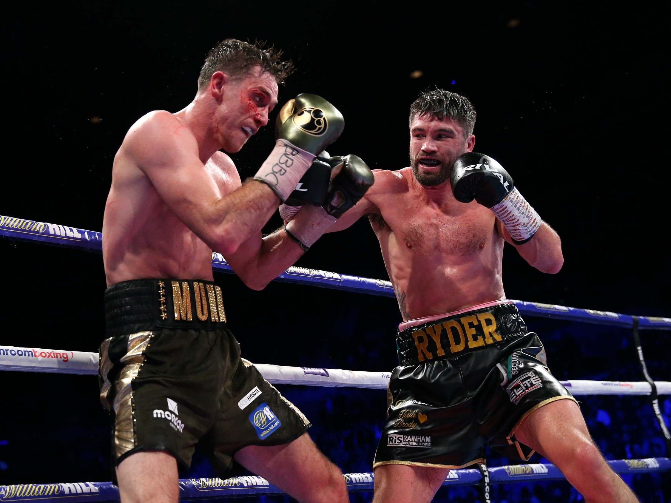 John Ryder staggered Callum Smith in the 11th round