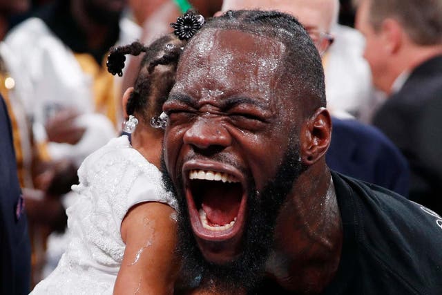 Related video: Deontay Wilder reacts to Dillian Whyte's drug test