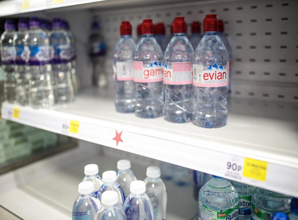More than a billion bottles of water were sold in supermarkets last year