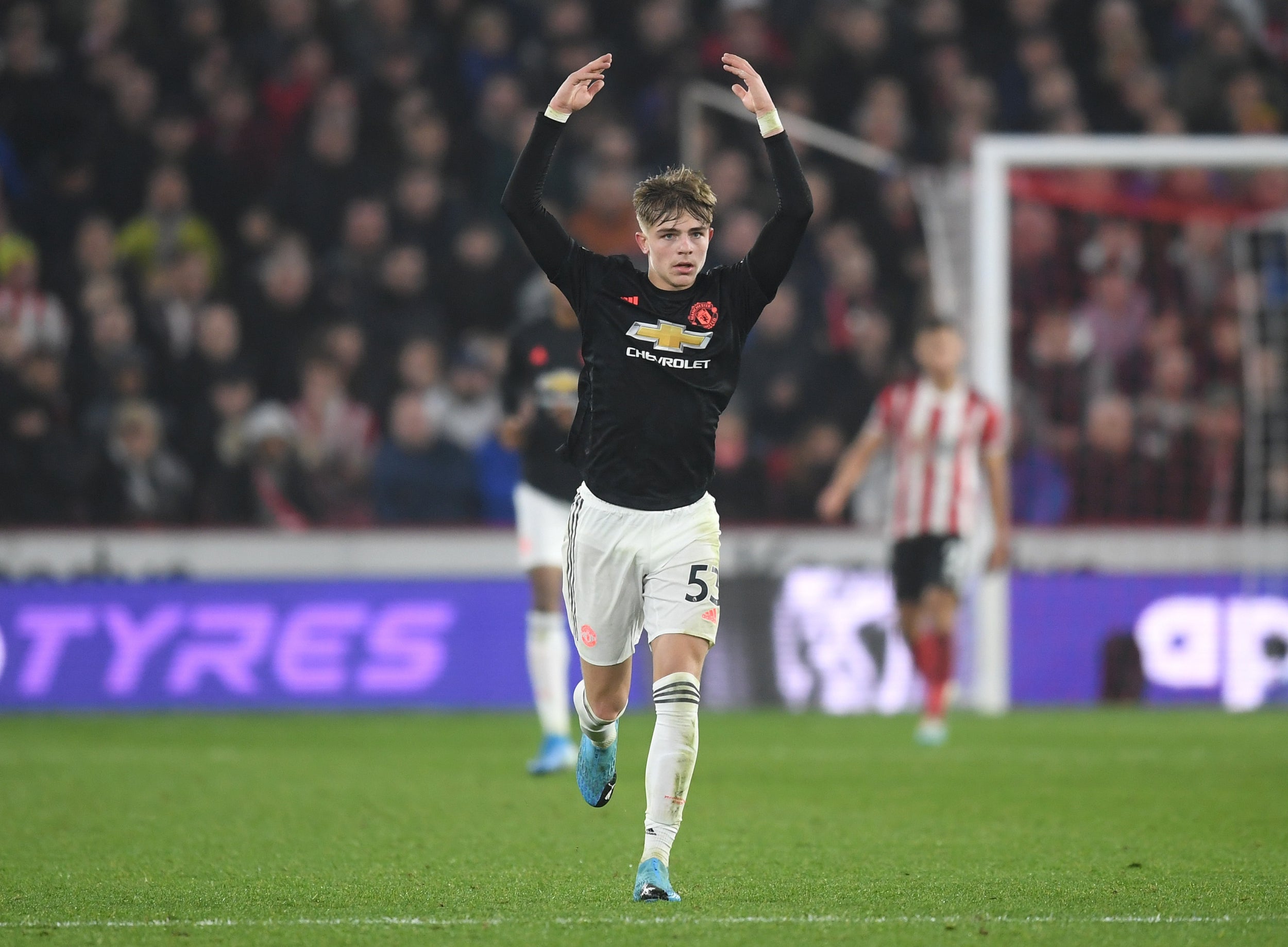 Williams celebrates his maiden goal (Getty Images)