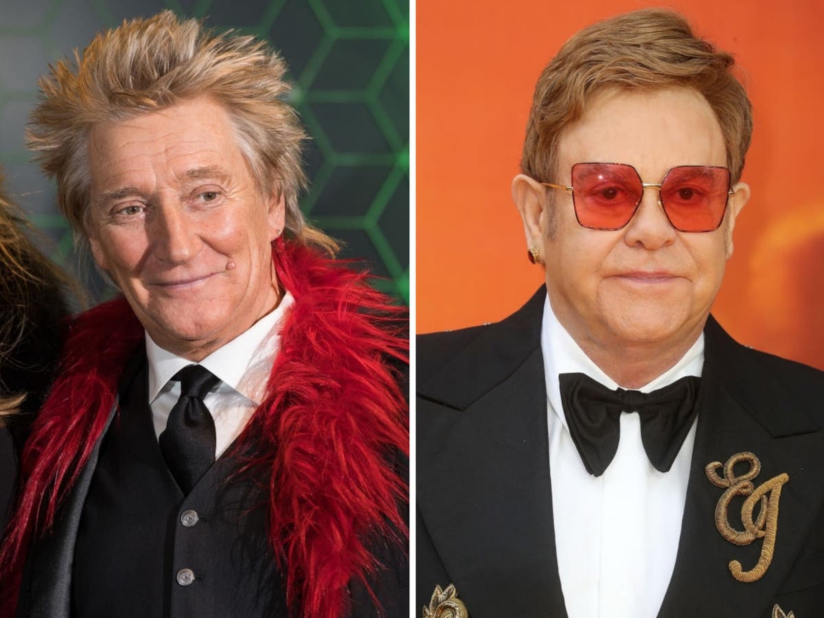 Elton John tears into Rod Stewart for having ‘f***ing cheek’ to lecture ...