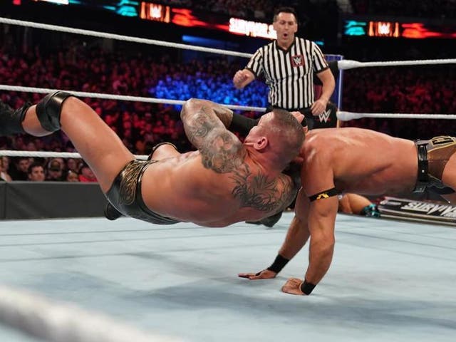 Randy Orton lands a RKO at Survivor Series