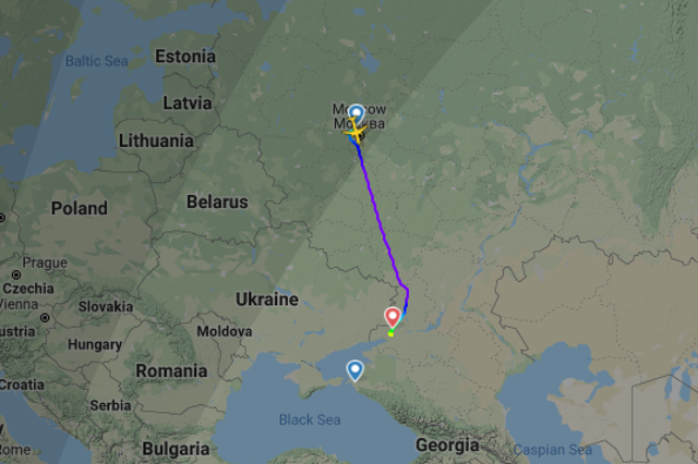 A pilot suffered a heart attack onboard an Aeroflot flight
