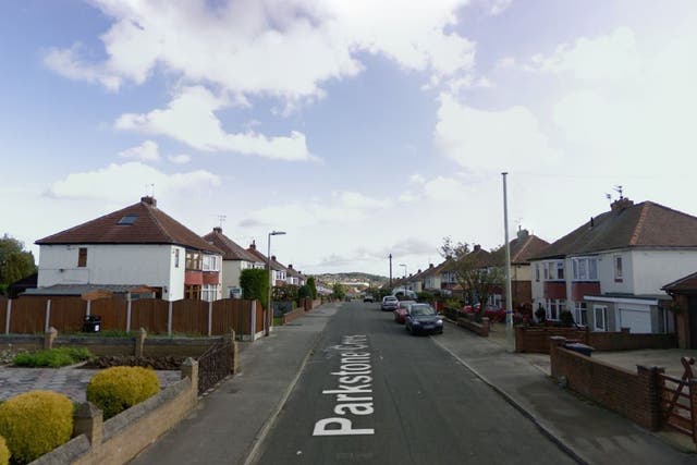 General view of Parkstone Crescent in Hellaby, Rotherham, South Yorkshire.
